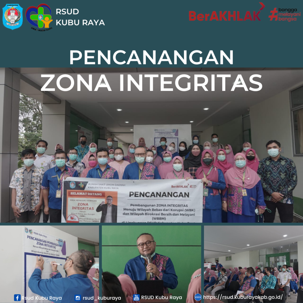 RSUD GO TO ZONA INTEGRITAS | RSUD Kubu Raya